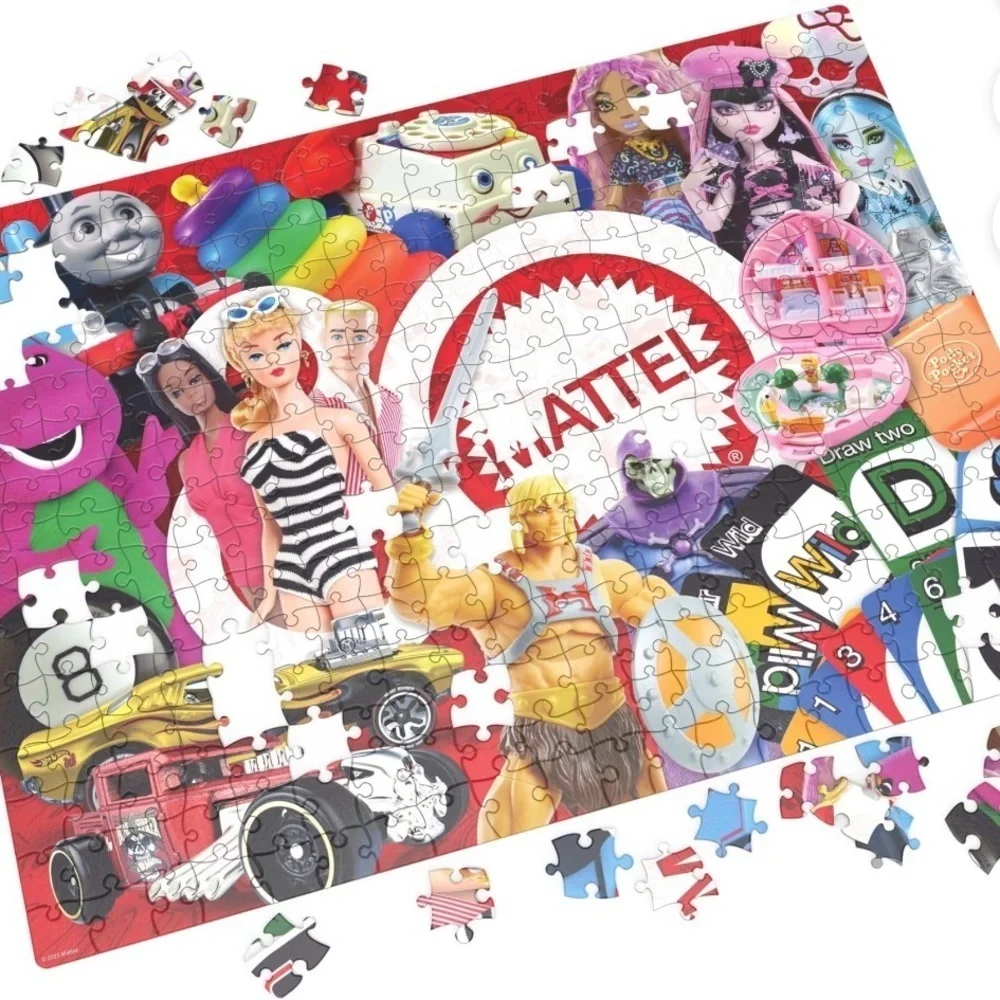 Mattel 80th Anniversary 300-Piece Puzzle